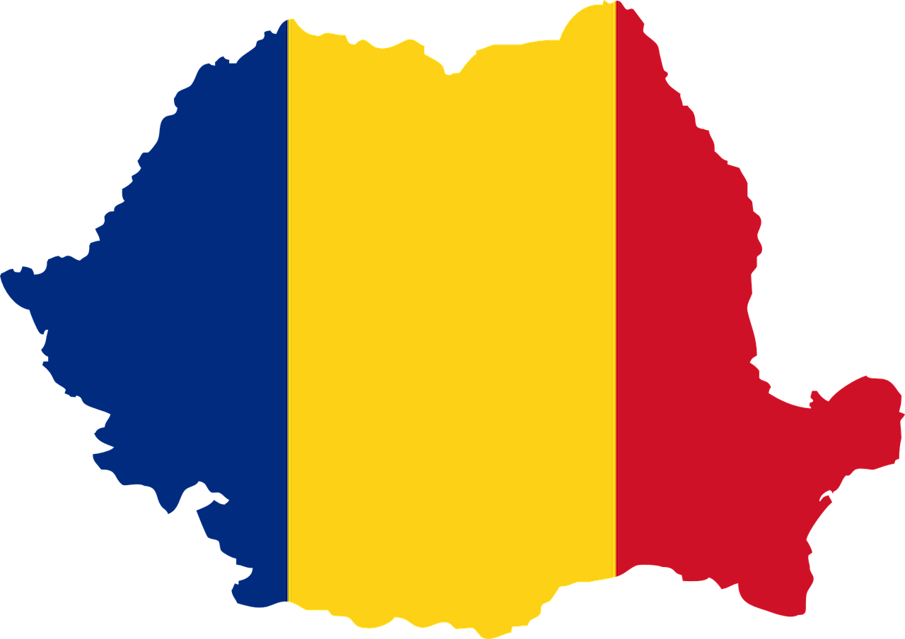 Rumänien-Flagge